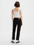 Pantalones Vaqueros Levis 501 Crop Negros