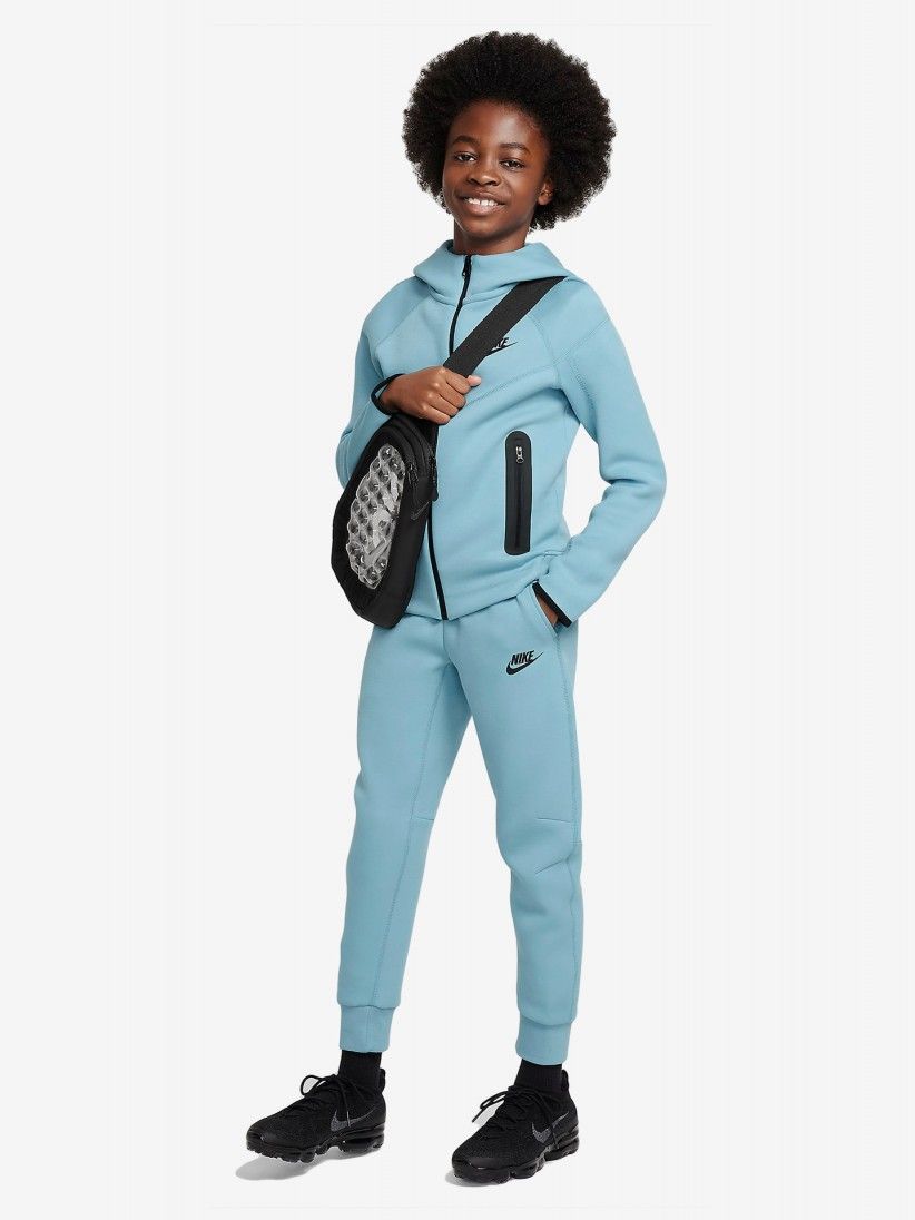 Nike Sportswear Tech Fleece Turquoise Junior Trousers