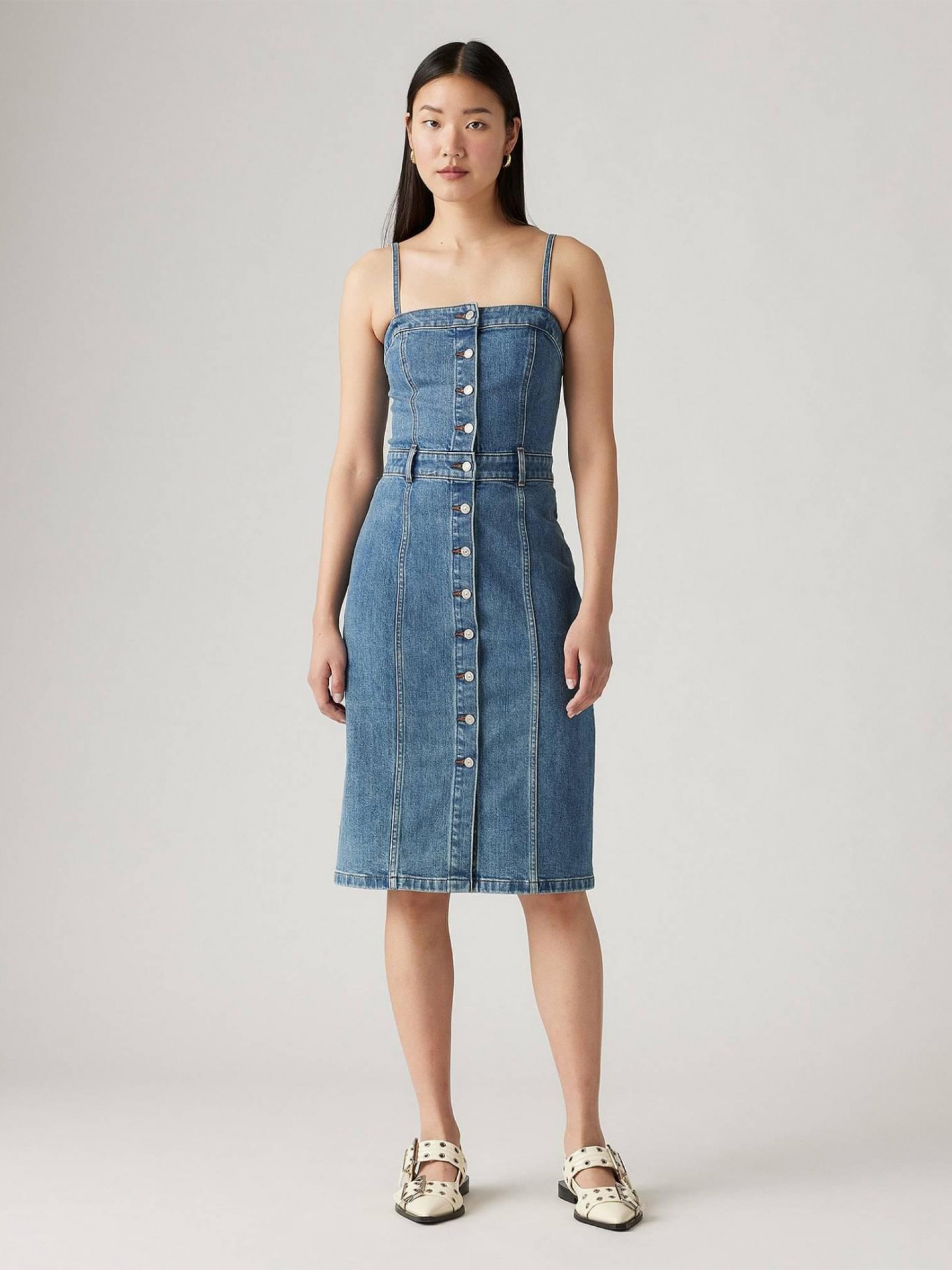 Vestido Vaquero Levis Denim Bustier