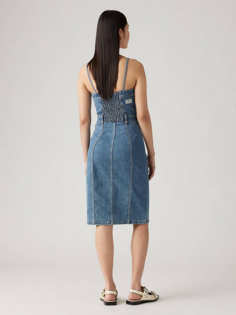 Vestido Vaquero Levis Denim Bustier