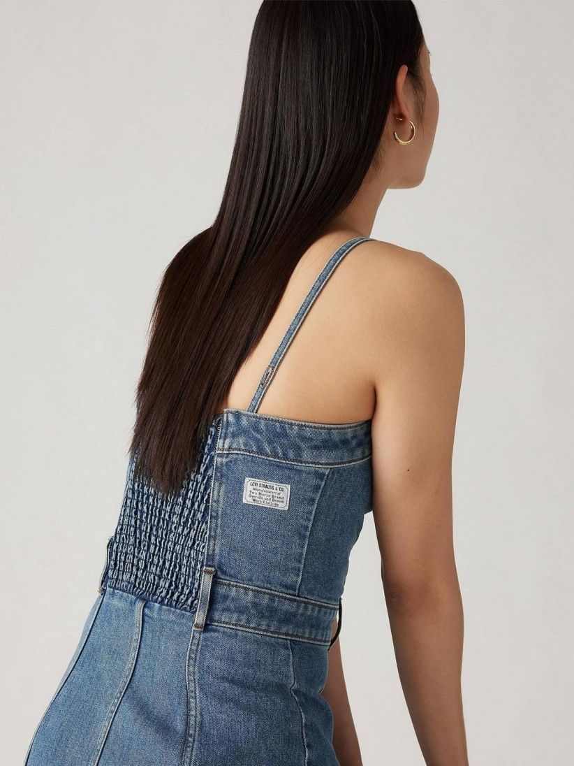 Levis Denim Bustier Denim Dress