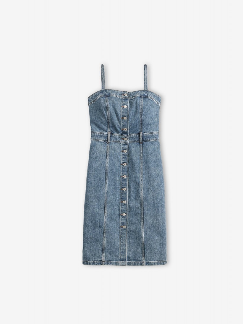 Levis Denim Bustier Denim Dress