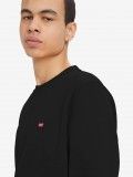 Sudadera Levis Original Housemark Crewneck Negra