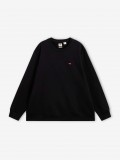 Levis Original Housemark Crewneck Black Sweater