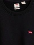 Levis Original Housemark Crewneck Black Sweater