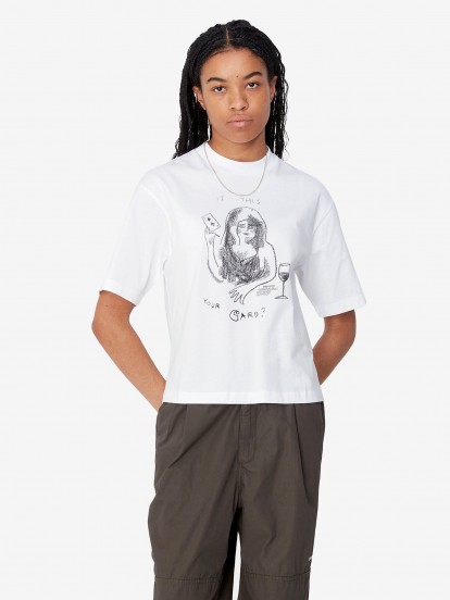 Carhartt WIP Pepe Card W White T-shirt