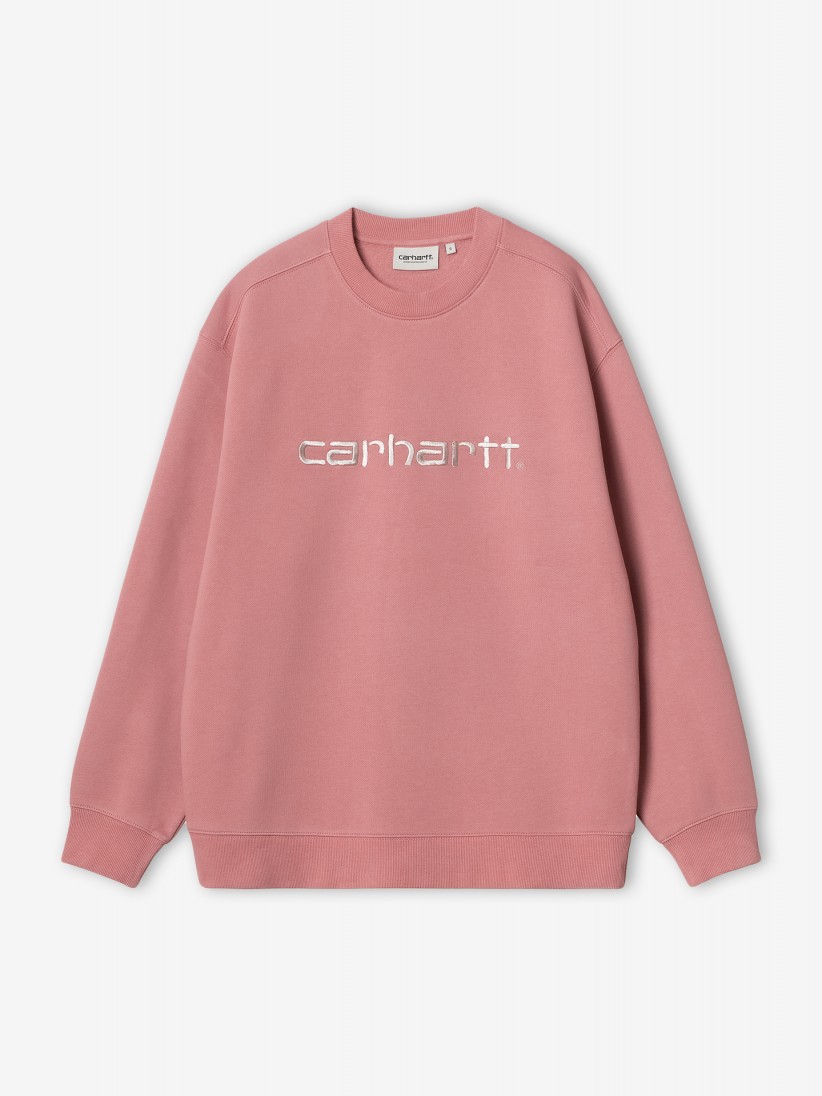 Sudadera Carhartt WIP Sweat W Rosa