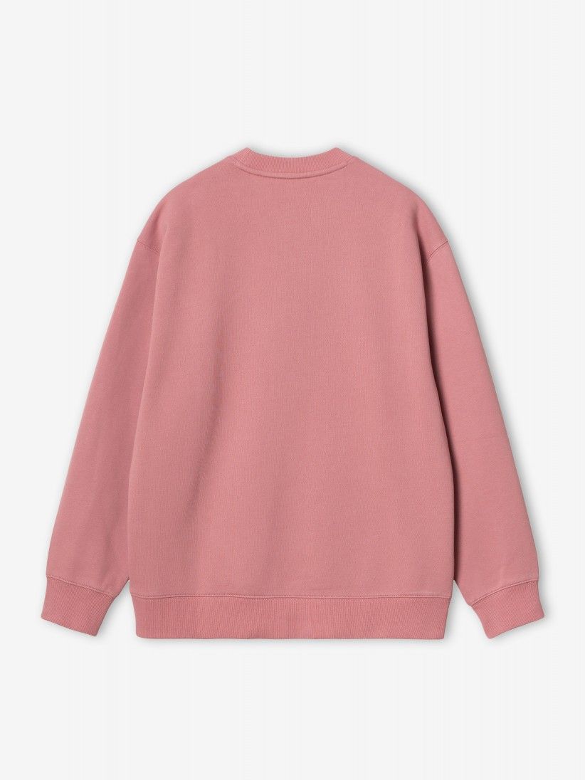 Sudadera Carhartt WIP Sweat W Rosa