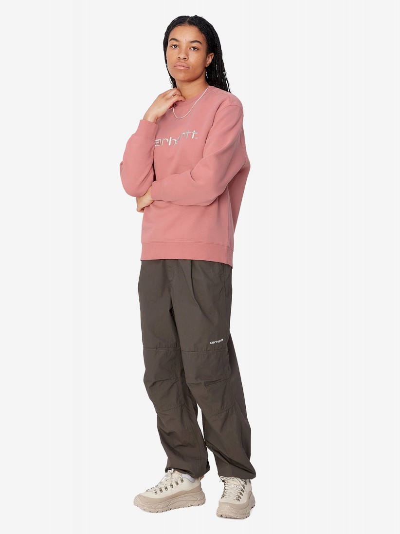 Carhartt WIP Sweat W Pink Sweater