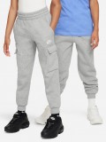 Pantalones Nike Sportswear Club Fleece Grises Junior