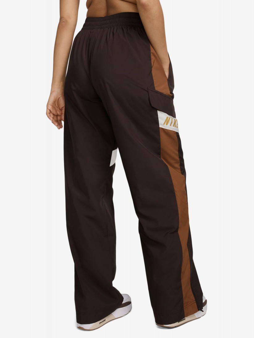 Nike Sportswear High Waisted W Brown Trousers