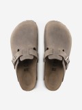 Birkenstock Boston Oiled Leather Slides