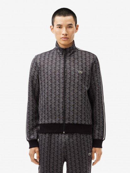 Casaco Lacoste Paris Monogram Zip-Up