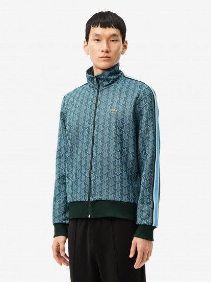 Casaco Lacoste Paris Monogram Zip-Up