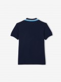 Polo Lacoste Tricolour Collar Cotton Petit Pique Kids