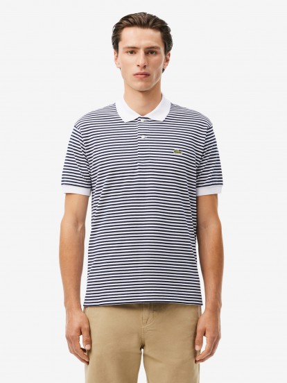 Lacoste Striped Classic Polo Shirt