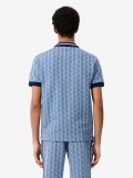 Polo Lacoste Contrast Collar Monogram