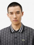 Polo Lacoste Contrast Collar Monogram