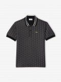 Polo Lacoste Contrast Collar Monogram