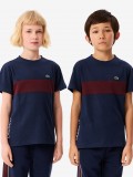 Lacoste Contrast Stripe Kids T-shirt