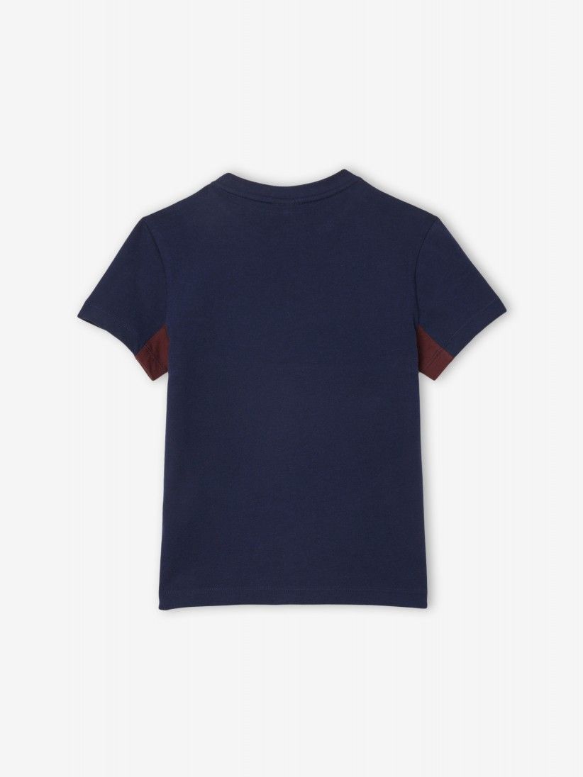 Camiseta Lacoste Contrast Stripe Kids