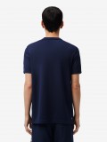 T-shirt Lacoste Fall Croc Azul