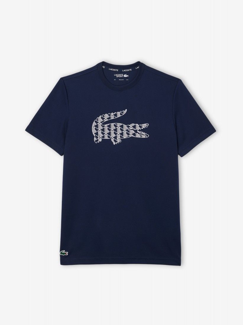 Camiseta Lacoste Fall Croc Azul