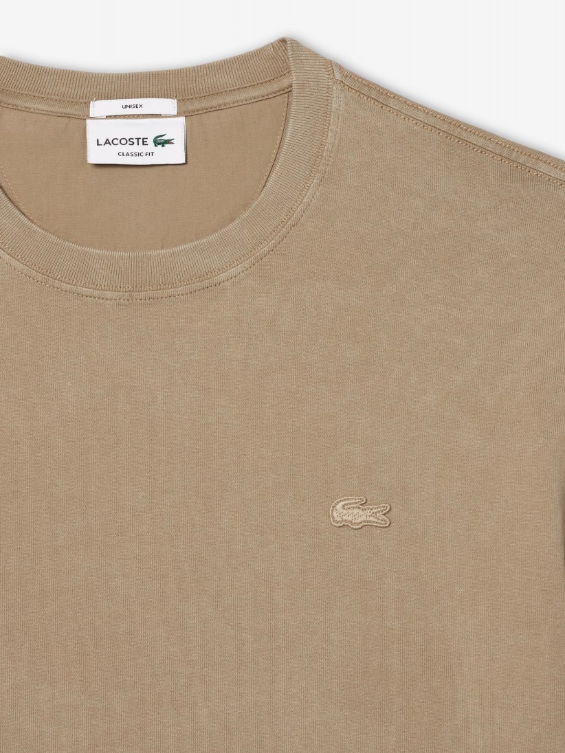 Camiseta Lacoste Washed Cotton