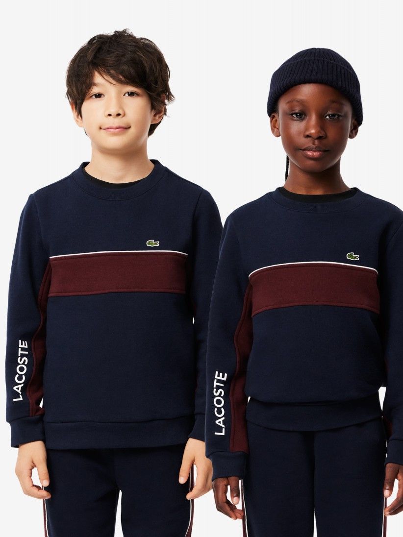 Camisola Lacoste Colorblock Kids