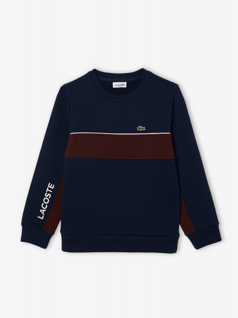 Sudadera Lacoste Colorblock Kids