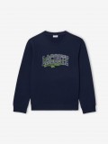 Lacoste Crocodile Print Kids Sweater