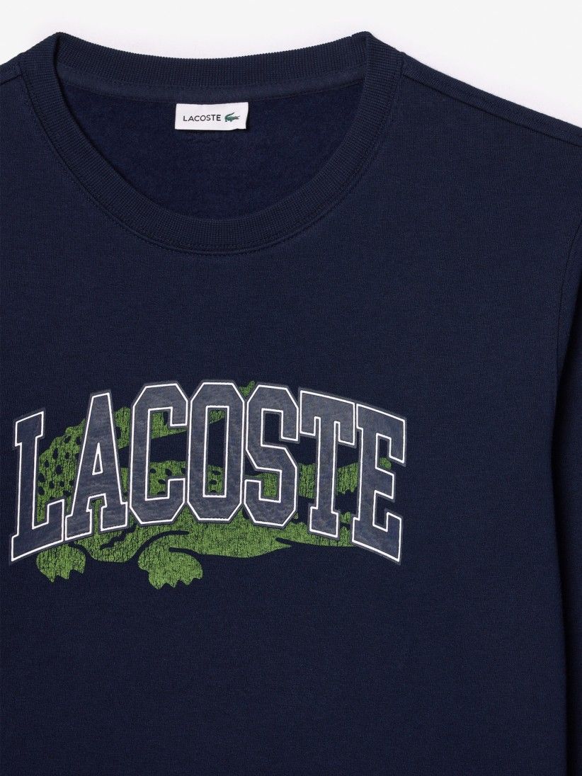 Camisola Lacoste Crocodile Print Kids