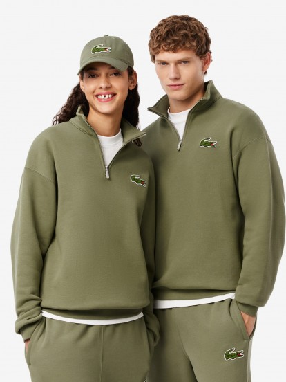 Lacoste Loose Fit High Collar Sweater