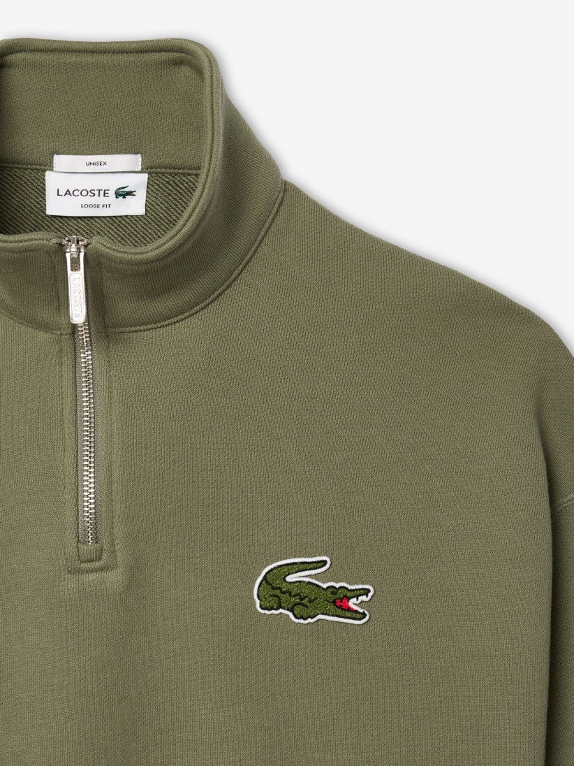 Sudadera Lacoste Loose Fit High Collar