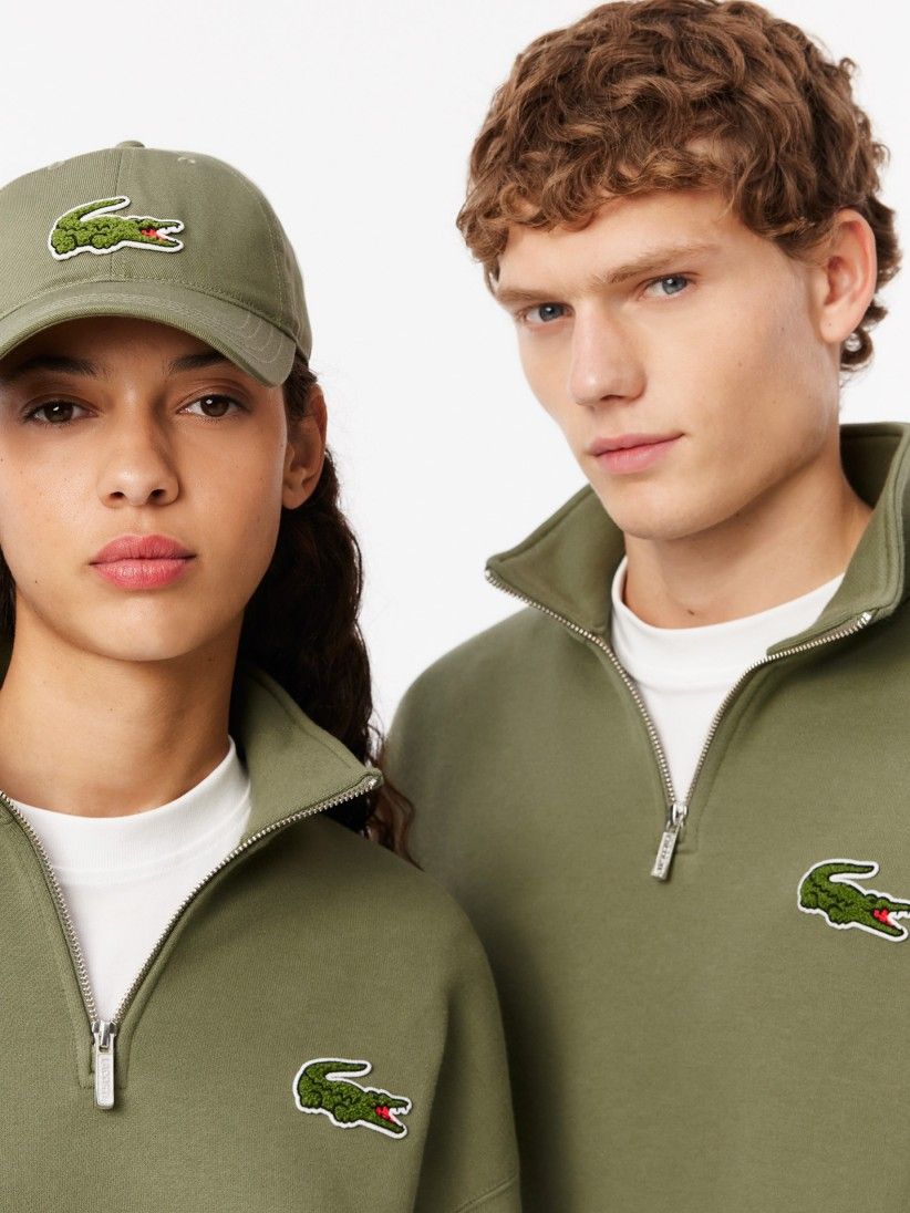 Sudadera Lacoste Loose Fit High Collar