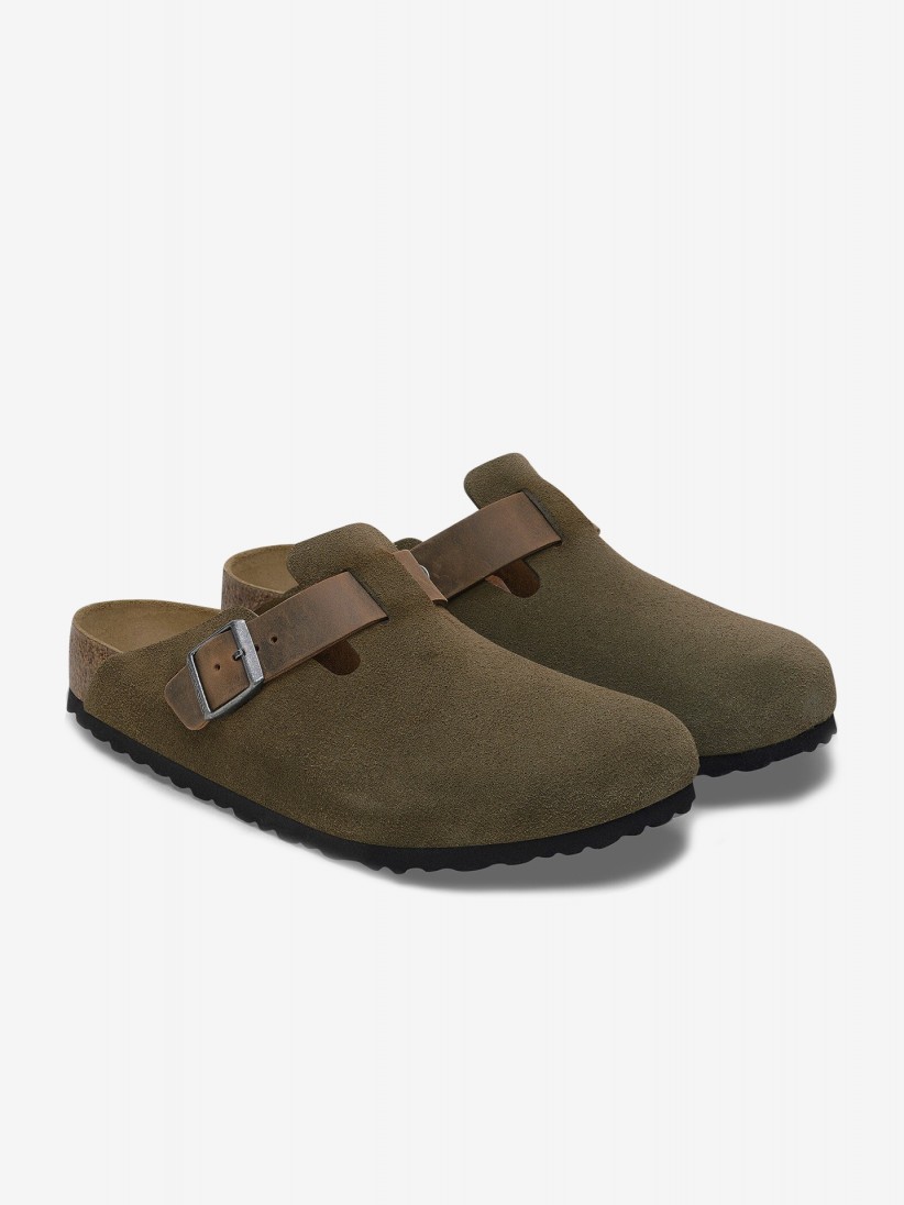 Chinelos Birkenstock Boston Mixed Leather