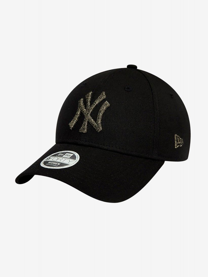 Bon New Era New York Yankees Metallic Logo W