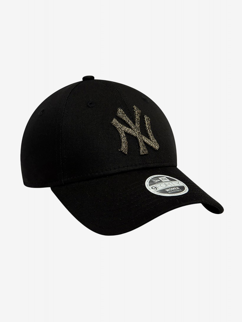 Bon New Era New York Yankees Metallic Logo W