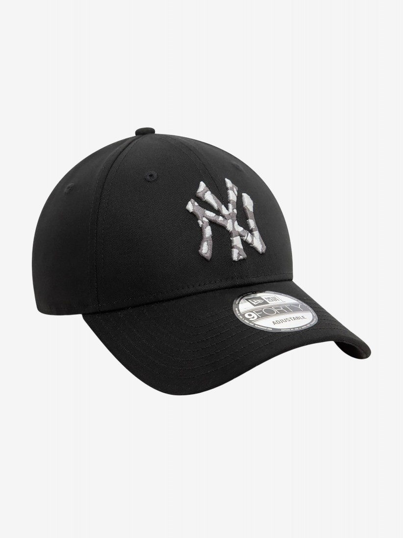 New Era New York Yankees Seasonal Infill Black 9FORTY Cap