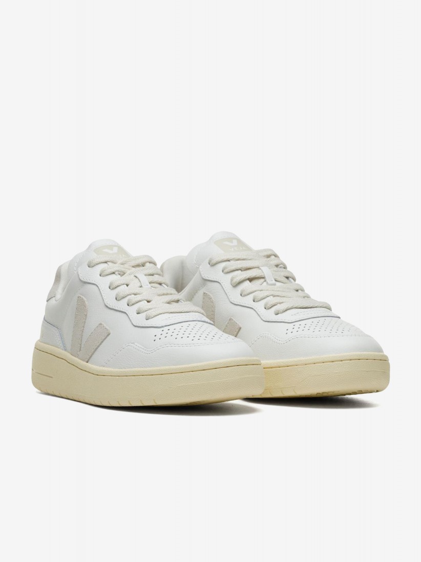 Veja V-90 Leather Sneakers