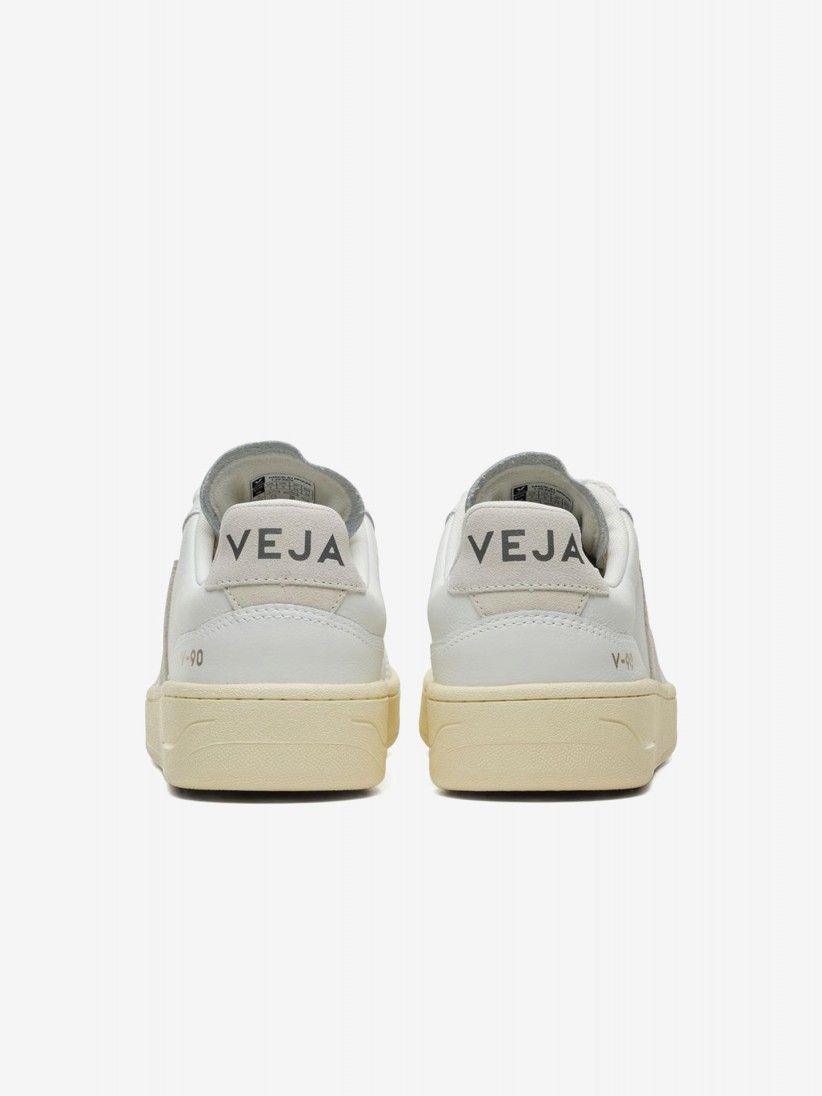 Veja V-90 Leather Sneakers