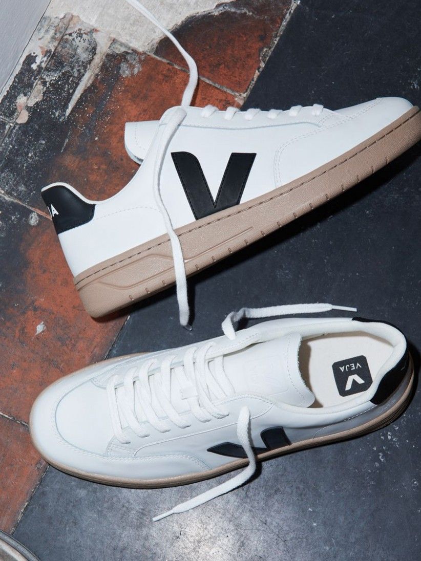 VEJA V-12 Leather Sneakers