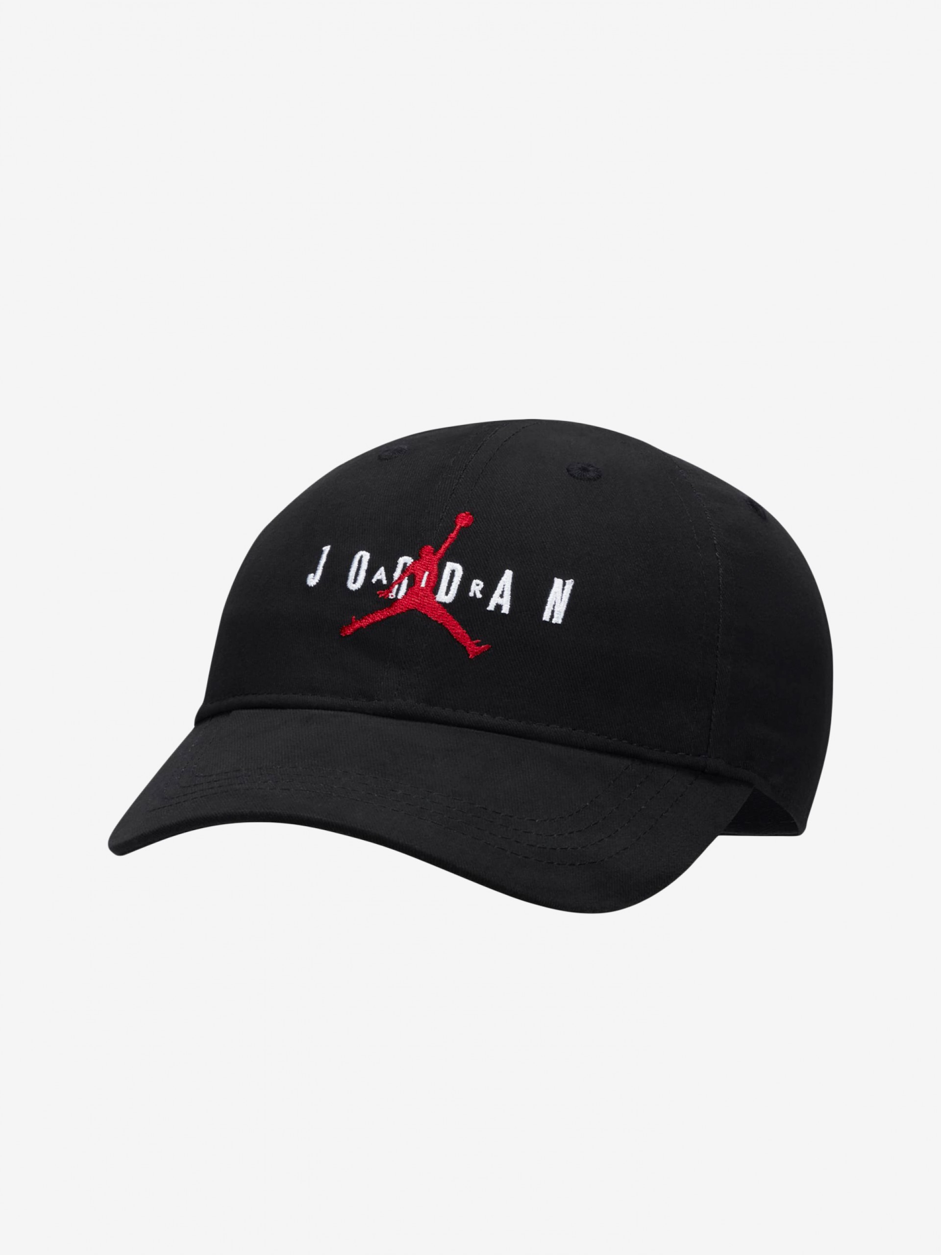 Nike Jordan Curve Brim Adjustable Junior Black Cap