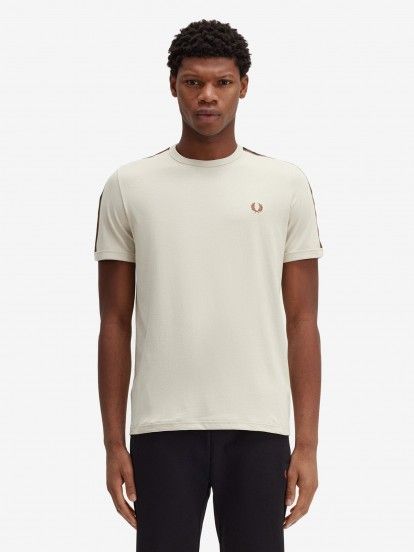 Camiseta Fred Perry Contrast Tape Ringer