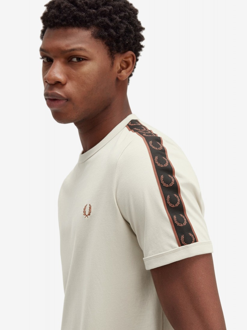 Camiseta Fred Perry Contrast Tape Ringer