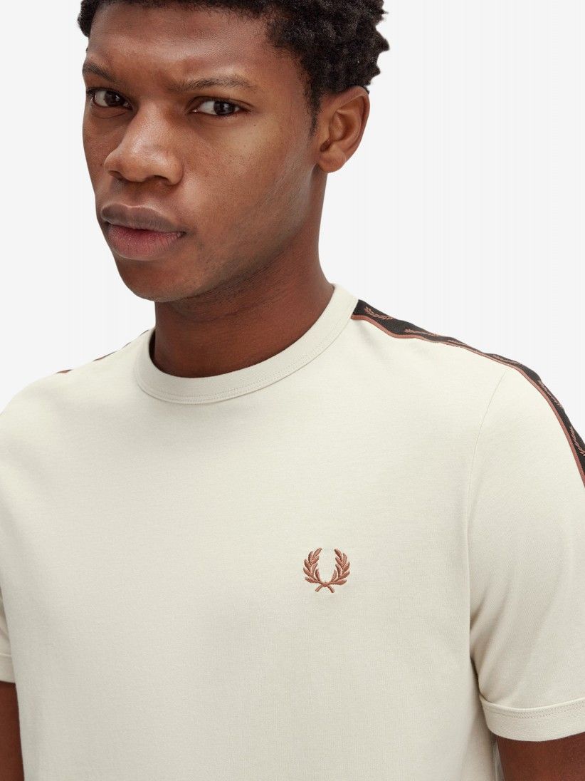 Fred Perry Contrast Tape Ringer T-shirt