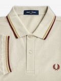 Fred Perry Tonal Panel Polo Shirt