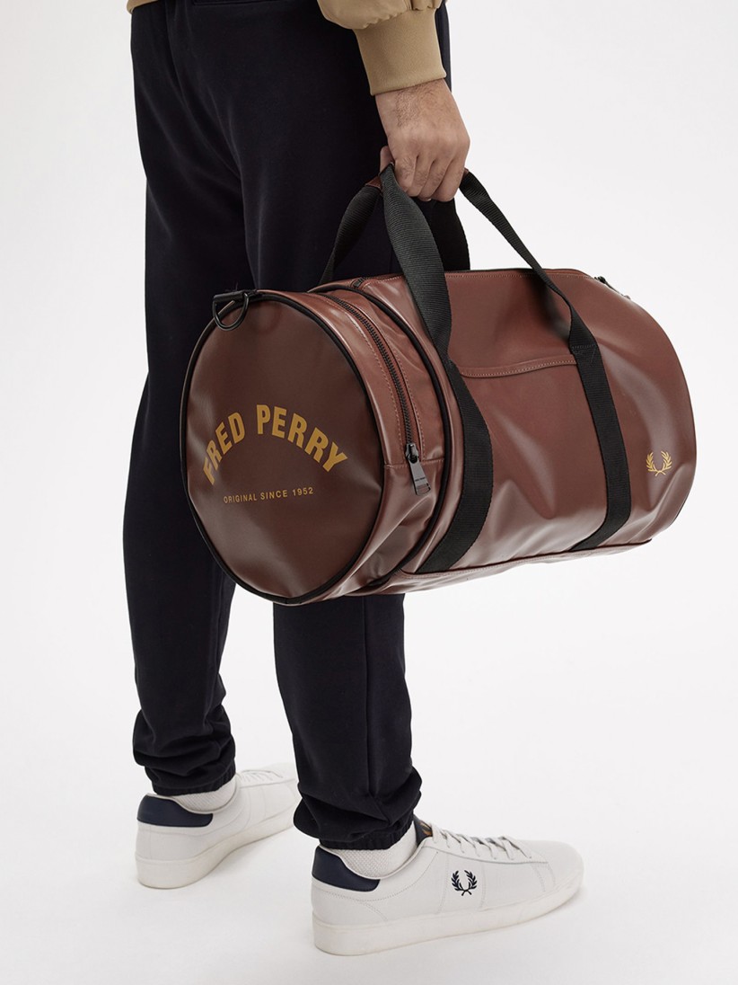 Fred Perry Tonal Barrel Bag