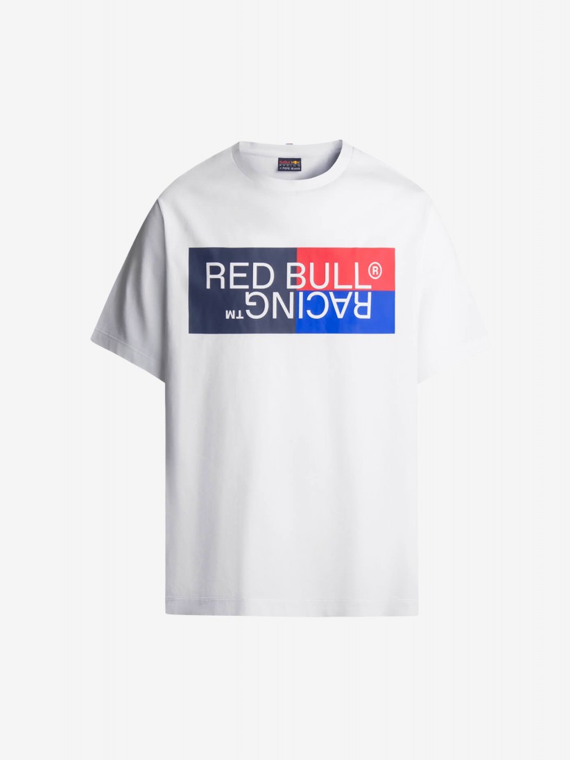 T-shirt Pepe Jeans Red Bull Racing Color Block Logo T-shirt Pepe Jeans Red Bull Racing Color Block Logo