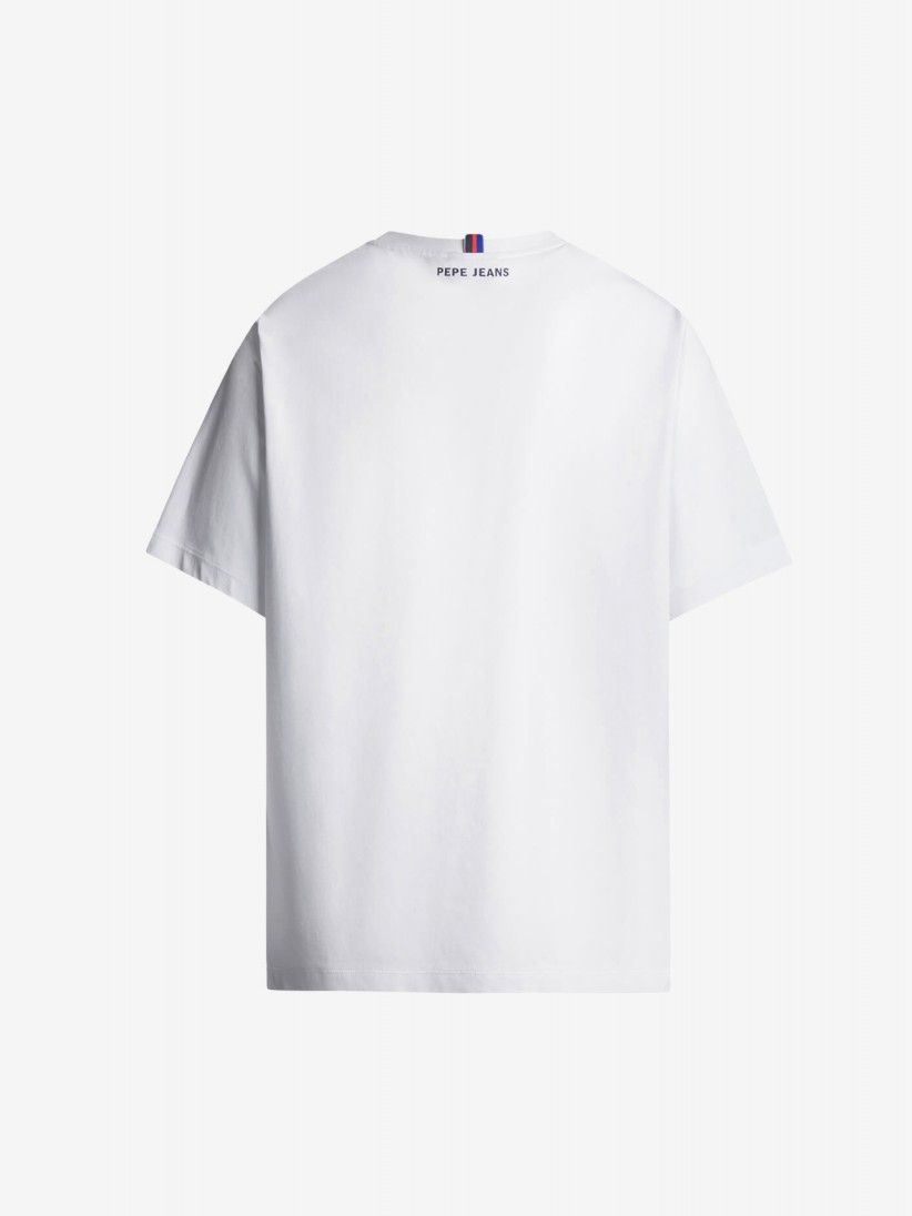 T-shirt Pepe Jeans Red Bull Racing Color Block Logo T-shirt Pepe Jeans Red Bull Racing Color Block Logo